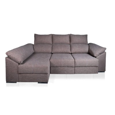 Oferta Sofá 2L + Chaise Longue Roma (270x150cm) con Impermeabilización