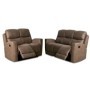 Pack Sofá Relax 2L + 3 Plazas Alaska Color: Marengo