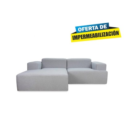 Sofá 1L + Chaise Long Everest (232x170cm) Con Oferta Impermeabilización
