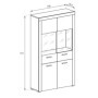 Mueble de Salón Completo Texas 2