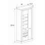 Librería completa Chellen 6 (con luz LED)