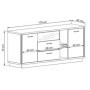 Mueble de Salón Completo Europa 4 (c/ Luz LED)
