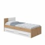 Cama juvenil de madera con cajones Noa