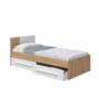 Cama juvenil de madera con cajones Noa