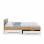 Cama juvenil de madera con cajones Noa