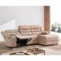 Sofá Chaise Long c/ 1 Assento Relax Luxor (270x155cm)