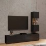 Pack Mueble de Salón Completo Ava 9 (c/ Luz Led)