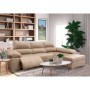Sofá 2 Plazas + Chaise Longue con Doble Relax Eléctrico Hades (300x165cm)