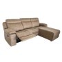 Sofá 2L + Chaise Long Relax con Función Eléctrica Menfis (276x187cm)