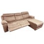 Sofá 2L + Chaise Long Relax con Función Eléctrica Menfis (276x187cm)