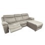 Sofá 2L + Chaise Long Relax con Función Eléctrica Menfis (276x187cm)