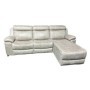 Sofá 2L + Chaise Long Relax con Función Eléctrica Menfis (276x187cm)