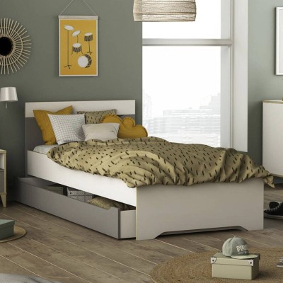 Estructura Cama Genius con Cajón (200x90cm)