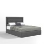 Cama doble tapizada Bossa Nova + colchón Opc.