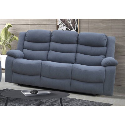 Sofá Relax Luxor 3L con Función Manual (190x97cm)
