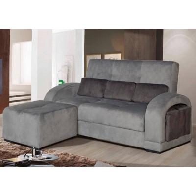 Sofá 2L + Chaise Longue Reversível c/ Cama Vigo (230x140cm)