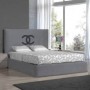 Cama Tapizada de Matrimonio CC Bordado + Colchón Opc.