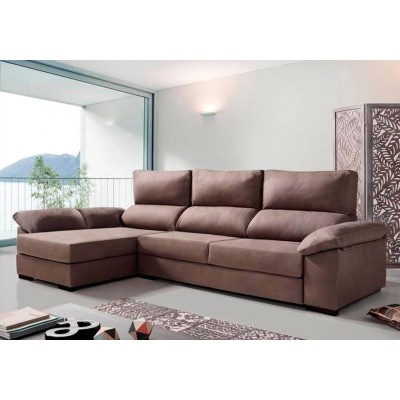 Sofá 2 Plazas + Chaise Long Bony (275x155cm)