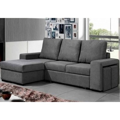 Sofá 2L + Chaise Long Reversible Capri (200x150cm)