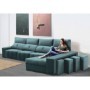 Sofá 3L + Chaise Longue con Cama Apolo (345x160cm) con OFERTA Smart TV 32'' Grunkel