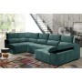 Sofá Rinconero con Chaise Longue y Cama Júpiter (345x160cm) con OFERTA Smart TV 32'' Grunkel