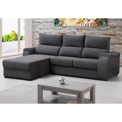 Sofá 2 Plazas + Chaise Long Secret (245x155cm)