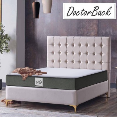 Cama Isabel + somier, sistema de elevación y fondos + colchón Opc.