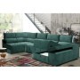 Sofá Esquina c/ Cama + Chaise Long Jupiter (345x160cm)