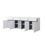 Aparador 4 Portas + 4 Gavetas Cross