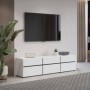 Base Tv 3 Portas + 3 Gavetas Cross