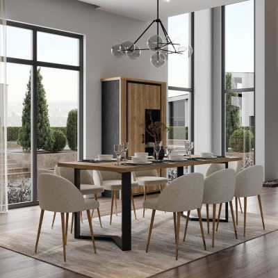 Mesa de Comedor Fixa Stout