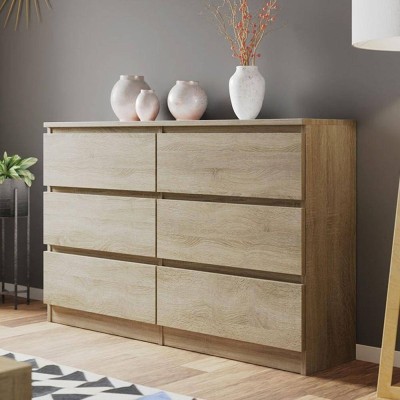 Cómoda 6 Cajones Malwa M6 120