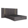 Cama Estofada de Casal Valência + Colchão Opc.
