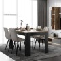 Mesa de Comedor Extensible Normandía (178/138x75x80cm)