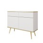Cómoda 2 Portas + 2 Gavetas Oro