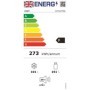 Frigorífico Combi Candy Black 246L 50/50