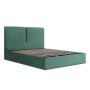 Cama de Casal Estofada Madalena + Estrado, Sistema Elevatório. + Colchão Opc.