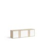 Base para TV con 3 Puertas Neo