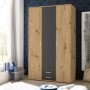 Armario 3 Puertas Abatibles + 2 Cajones Marburg