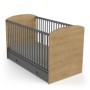 Pack Berço Infantil c/ Gaveta Gabin + Colchão Doctor Back Ortopédico (140x70cm)