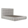 Cama Tapizada Abatible Charme c/ Baú Y Fondo de Madera + Colchón Opc.