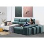 sofá 2L + chaise long c/  Cama Apolo (265x155cm)