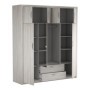 Armario Pluton 8 Puertas de abrir + 2 Cajones