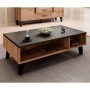 Salón Completo Sanna 4 (Negro/Dab Wotan)