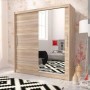 Armario 2 Puertas Correderas c/ Espejo Maja 1 Alu