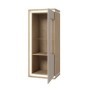 Vitrina Dore con 1 Puerta Derecha (Sin Luz LED)