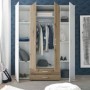 Armario 4 Puertas Abatibles + 2 Cajones Marburg