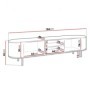Mueble TV Lygrint 180cm