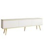 Mueble TV 3 Puertas Oro