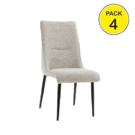 Pack de 4 Sillas Monroe (Beige)